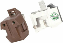 GlobPro 445PHBYY 2025770 Frid Compressor Relay Protector O/L Overoload Replacement for and compatible with Kenmore Samsung Heavy DUTY
