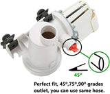 GlobPro PD00002981 PS11750897 EAP11750897 AP6017598 Front load Washer Drain Pump Fits 10" ¼ length Approx. Replacement for and compatible with Whirlpool Heavy DUTY