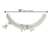 GlobPro WE14M124 Dryer Drum Support Bearing 22" length - approx. Replacement ...