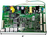 GlobPro WR55X10024 WR55X10037 WR55X10045 WR55X10056 Frid Main Control Board 8" Length Approx. Replacement for and compatible with General Electric Heavy DUTY