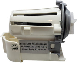 GlobPro W10321032 1876931 Washer Water Drain Pump 4 ½" Approx. Replacement for and compatible with Maytag Whirlpool KitchenAid W10321032 1876931 Heavy DUTY