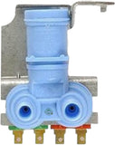 GlobPro 12001414 Fridge Dual Water Valve Kit 4" ¼ length Approx. Replacement for and compatible with Maytag Admiral Jenn-Air Magic Chef Heavy DUTY