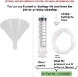 Freestanding Ice Maker Machine Cleaner + Maintenance Kit Compatible With 37050, 41978 U-line, Ice-O-Matic, Jenn Air, Blaze, Manitowoc, Marine Crescent