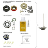 GlobPro CK900223 Washer KIT REPAIR FOR WHIRLPOOL TRANSMISSIONS - ONLY FIT 3360629  Replacement for and compatible with     Heavy DUTY