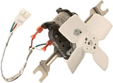 GlobPro PD00025325 AP3103456 EAP358620 PS358620 Fridge Evaporator Fan Motor Kit 7" ½ length Approx. Replacement for and compatible with Whirlpool KitchenAid Roper Kenmore Heavy DUTY