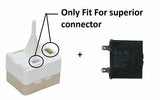 GlobPro WR07X10078 WR08X10068 WR08X10075 WR08X10085 Frigde Compressor Start Relay 2 terminals Replacement for and compatible with GE Hotpoint Americana Heavy DUTY