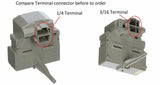 GlobPro WR08X22874 CK900368 Fits Embraco Compressor Start Relay 1/4 terminal Replacement for and compatible with GE Hotpoint Heavy DUTY