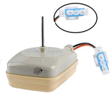 GlobPro WR60X10045 WR60X10046 WR60X10072 WR60X10138 Refrigerator Evaporator Fan Motor Noisy 7.48in large Approx. Replacement for and compatible with General Electric WR60X10045 WR60X10046 Heavy DUTY