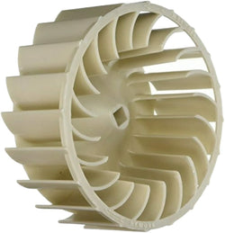 GlobPro WP697772 DryerThe Blower Wheel 697772 measures 7-½" Diameter & Screws on to the motor shaft with left handed threads. Replacement for and compatible with Whirlpool Kenmore
