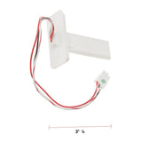 GlobPro WR57X10077 4468557 Ice Cube Maker Pump + Sensor 3" ¼ Length Approx. Replacement for and Compatible with GE Heavy Duty