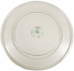 GlobPro WPW10510836 Microwave Glass Turntable Tray 16.5" inches Approx Replacement for and Compatible with KitchenAid Whirlpool Heavy Duty