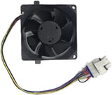 GlobPro PD00038765 EAP12172983 AP6278228 PS12172983 Fridge Evaporator Fan Motor 3" ½ length Approx. Replacement for and compatible with GE Heavy DUTY