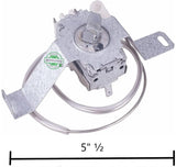 GlobPro WP2200859 Frigde Air Cold Control Thermostat 5" ½ length Approx. Replacement for and compatible with Whirlpool Roper Kenmore KitchenAid Heavy DUTY