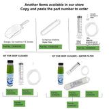 GlobPro CK900353 37050-ICE Fits Uline u-line Ice Maker Machine Cleaner 80-54081-00, 6 Bags Replacement for and Compatible with U-Line Heavy Duty