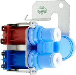GlobPro WR57X10050 Frid Water Valve Out Water ¼" Replacement for and compatible with GE Kenmore RCA Hotpoint Heavy DUTY