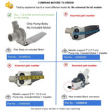 2-3 days delivery-Hotpoint, GE washer Water Drain Pump OPTIONS