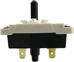 GlobPro WP3977456 Dryer Push To Start Switch 2 Terminals Replacement for and compatible with Whirlpool Kenmore Maytag Admiral Heavy DUTY