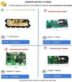 GlobPro PD00038168 AP6248375 PS12114577 EAP12114577 Range Oven Control Board 11" length Approx. Replacement for and compatible with Frigidaire Crosley White-Westinghouse Heavy DUTY