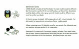 Glob Pro Solutions GS102 fits Evaporator Fan Motor  Replacement for WP4389142 Heavy DUTY