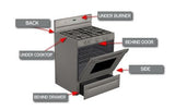 Kenmore, GE, Hotpoint Range Stove Oven Valve and Pressure Regulator WB19K10041